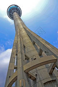 澳门旅游塔建筑物城市旅行背景图片