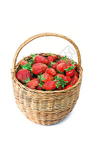 篮子2中的草莓图片