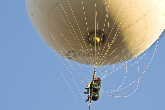 热空气气气球自由天空空气爱好冒险彩虹篮子娱乐天线蓝色图片