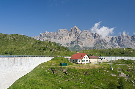 意大利高山大坝图片