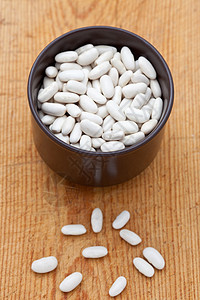 白甘奈里尼豆蔬菜砧板盘子生物营养白色食物饮食图片