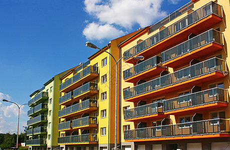新公寓假期建筑建筑学财产房子城市绿色街道乐趣销售图片