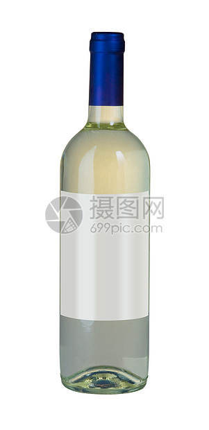 一瓶香槟酒白色酒精标签软木饮料庆典图片