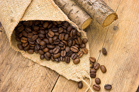 咖啡豆黑色菜单木板饮料豆子图片