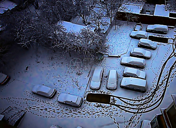 这是奥斯陆的冬季图画图片