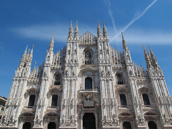 米兰 Duomo建筑学宗教信仰主场教会图片
