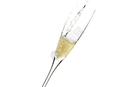 香槟玻璃庆祝会饮料酒精枝条火花长笛生日奢华泡沫庆典新年图片