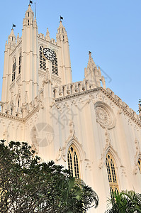 加尔各答圣保罗大教堂钟塔图片