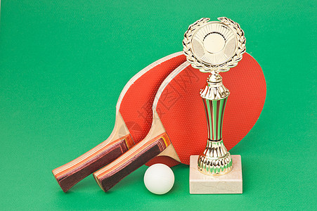 赢得网球锦标赛竞赛球拍游戏杯子绿色比赛活动优胜者庆典运动图片