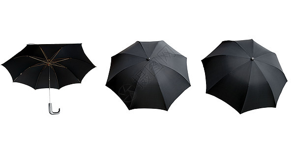 伞状黑色阳伞天气遮阳棚白色图片