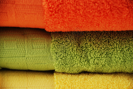 毛巾棉布吸水性温泉纤维面巾织物折叠淋浴图片