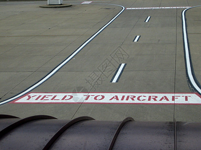 地面机场标志图片