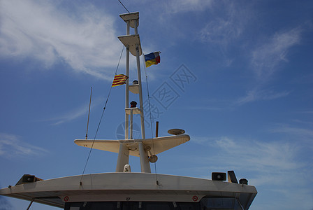 游轮护航船背景图片