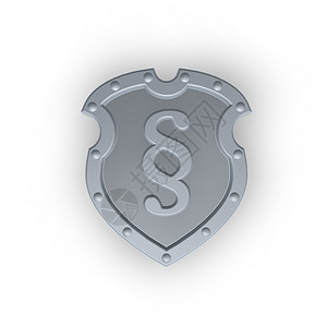 带有段落符号的金属徽章空白框架警卫保卫纹章防御铆钉骑士安全历史图片