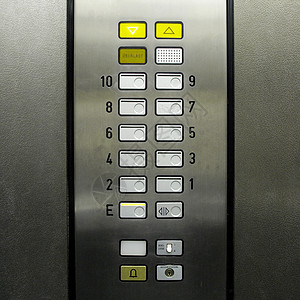 电梯电梯键盘黄绿色软垫地板钥匙数字黄色图片