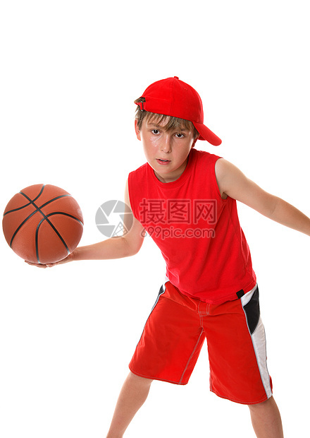 打篮球团队青年乐趣娱乐玩家孩子男生背心孩子们篮球图片