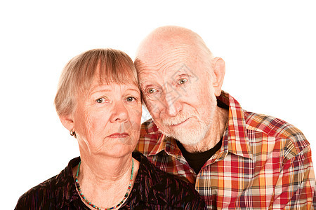 关注的老年夫妇皱纹女性胡子妻子成人夫妻男性女士白色胡须图片