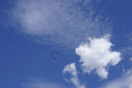 白斑云背景图片