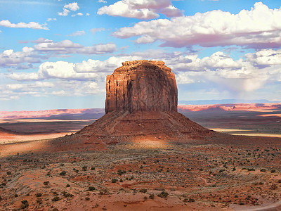 美国古迹谷 2004年8月沙漠台面国家高原风景蓝色岩石地标旅游红色图片