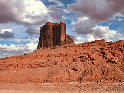 美国古迹谷 2004年8月地标沙漠高原台面风景蓝色国家岩石悬崖红色图片