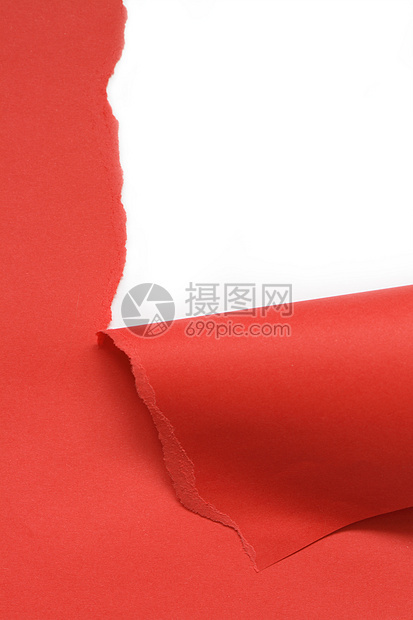 断断的红纸记事本丑闻红色压力设计破坏出口元素图片