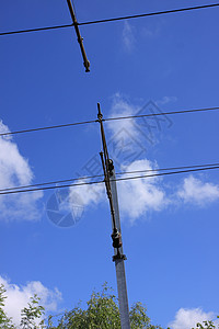 铁路铁轨催化剂电压交通旅行力量活力曲目链接金属电线天空图片