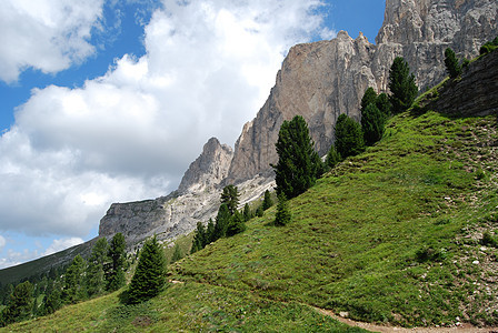 山区地貌地块登山高度蓝色晴天生态反射顶峰风景旅游图片