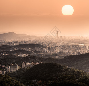 戏剧性城市风景太阳住宅建筑摩天大楼建筑学场景旅行天际市中心阳光图片