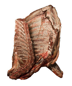 白底肉类动物牛肉脂肪静物动物性骨头食物食品工作室图片