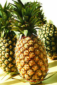 菠萝维生素热带味道糖果情调水果香味白色饮食异国图片