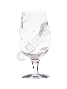 空啤酒杯琥珀色泡沫喜力金子酒精玻璃影棚气泡啤酒头液体图片