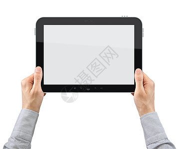 个人电脑手持牌板通讯器高科技电子书触摸软垫监视器商业屏幕窗户触摸屏背景图片