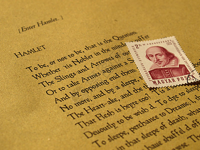 威廉莎士比亚剧院作者英语邮票诗人宏观村庄王子艺术邮件图片
