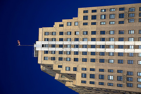 纽约摩天大楼背景城市苹果建筑蓝天生活蓝色图片