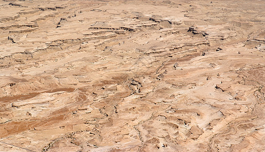 落岩沙漠景观结构棕色黄色死海橙子砂岩石头岩石峡谷环境图片