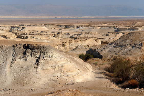 以色列死海附近的落岩沙漠景观 10图片