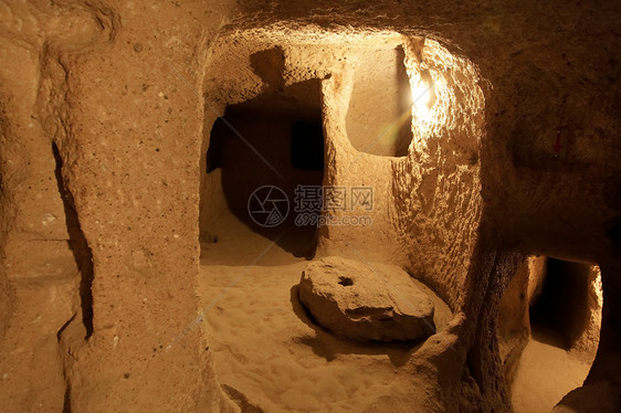 卡帕多西亚洞穴内的生活区图片