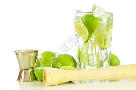 和复制空间果汁玻璃水果派对饮料口渴柠檬酒精苏打薄荷图片