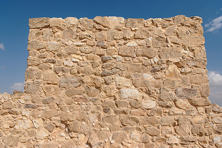 古老堡垒塔墙壁图片