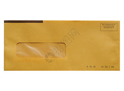 信封邮件空邮船运邮政办公室棕色通信邮资商业工具背景图片
