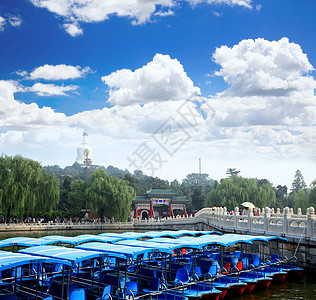 北京紫禁城附近的Beihai公园狮子公园吸引力居民多样性地标寺庙皇帝城市首都图片
