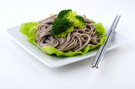 索巴面美味盘子菜单叶子饮食食物筷子服务美食蔬菜图片