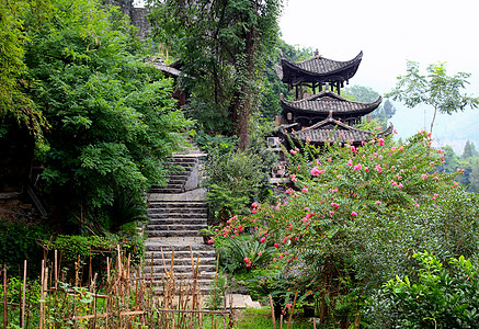 少数民族首领的宫殿风景乡村电影村庄住宅首席吸引力房子农村图片