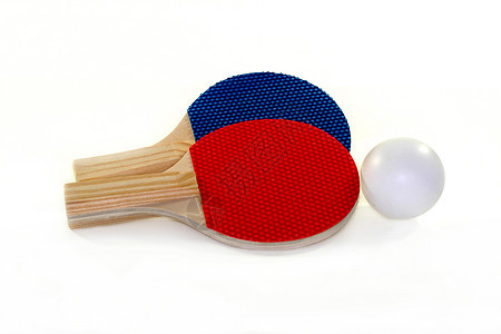 桌网球拍打爱好白色体育球拍闲暇乒乓球乒乓运动游戏联盟图片