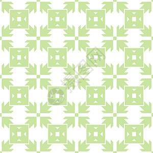 无缝箭头图案圆形织物墙纸网格装饰裙子美丽风格绿色材料背景图片