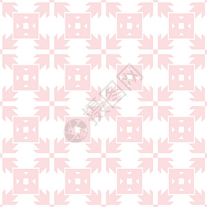 无缝箭头图案裙子白色材料风格美丽粉色网格织物装饰圆形背景图片