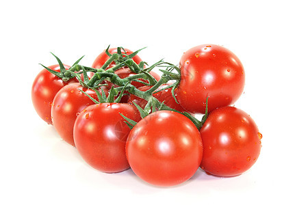 番茄圆形收成西红柿烹饪营养葡萄蔬菜食物维生素红色图片