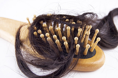 毛发损失梳子女性头皮卫生头发化疗疾病脱发生存图片
