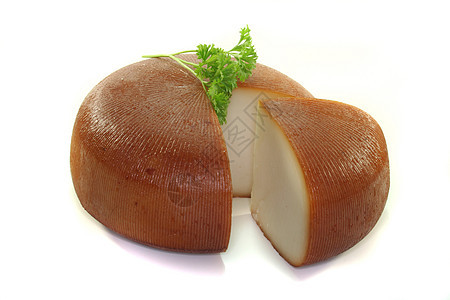 烟山羊奶酪自助餐香菜市场黄色健康熏制山羊享受面包美食图片