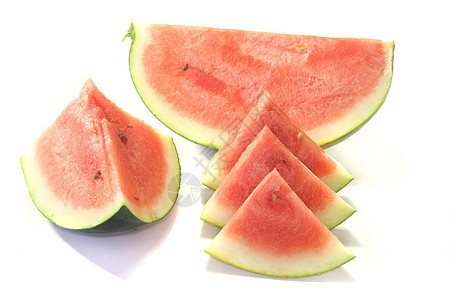 西瓜果汁果锥剪裁核心美食沙拉种子维生素切口水果图片